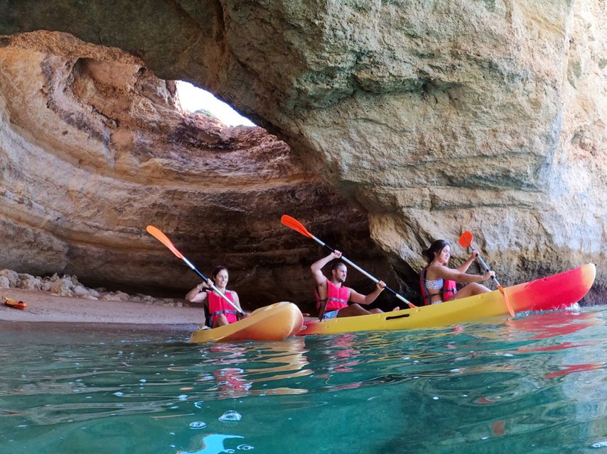 Benagil: Kayaking Adventure in Benagil Caves & Marinha Beach - Key things to know before you go