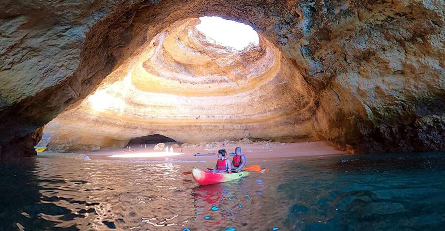 Benagil: Kayaking Adventure in Benagil Caves & Marinha Beach - What 1.5 hours actually feels like on the water