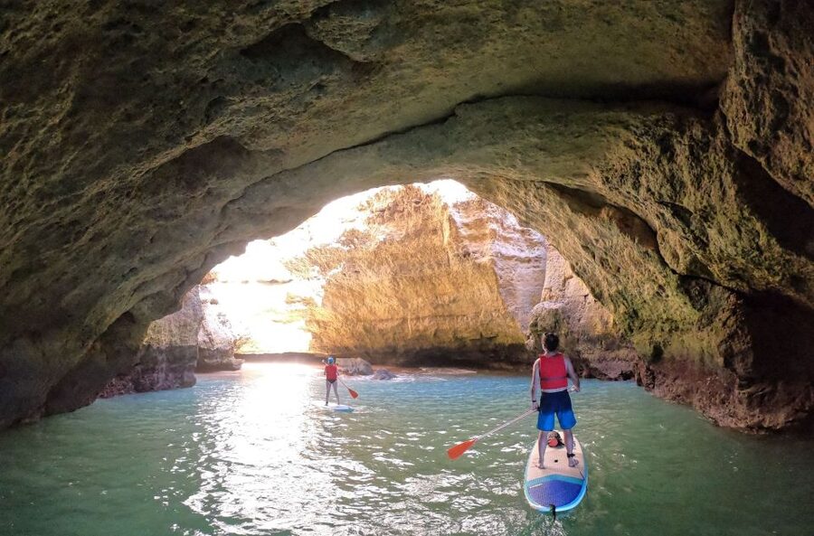 Benagil: Stand-up Paddle Board or Kayak Tour - Hidden caves, tunnels, and sea-only stops around the Algarve coast