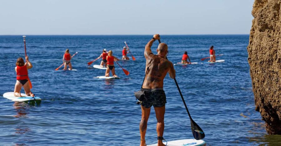 Benagil: Stand-up Paddle Board or Kayak Tour - A clear 2-hour plan: learn basics, then paddle the cave route