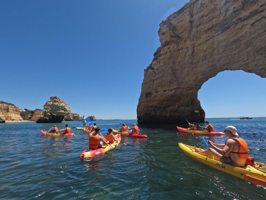 Benagil: Sunrise kayak tour Benagil caves and secret spots - The Guide Experience: Safety, Humor, and Help With Photos