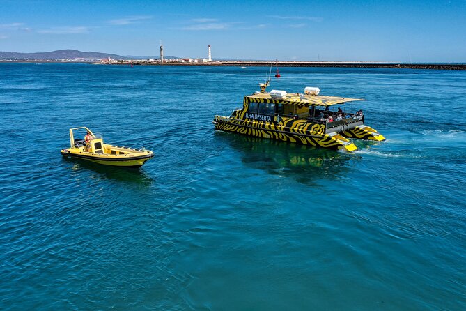 Boat trip from Faro to Ilha Deserta by Ferry - Four hours (or more): beaches, coastal scenery, and that quiet feeling
