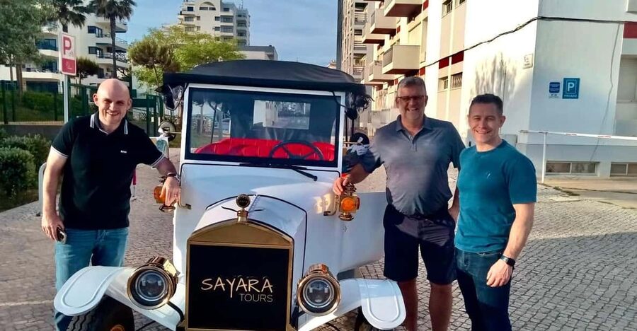 City Tour Vilamoura on Classic's car - 30 minutes - Falésia Beach: the stop for big light and better photos