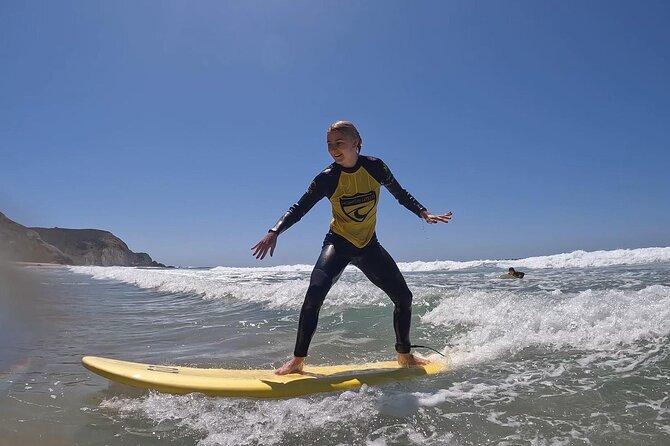 Day Group Surf Lessons (2 in 1 day) - Surfing at Bordeira Beach, Algarve: two lessons built for real progress
