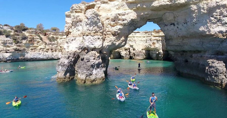 From Albufeira: Benagil Hidden Caves Tour by Kayak - Praia da Marinha by kayak: why this coast feels different from the road