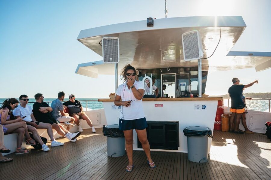 From Albufeira: Sunset Cruise and Beach BBQ with Open Bar - São Rafael Caves Area and the Dinghy Transfer to a Beach You Can’t Drive To