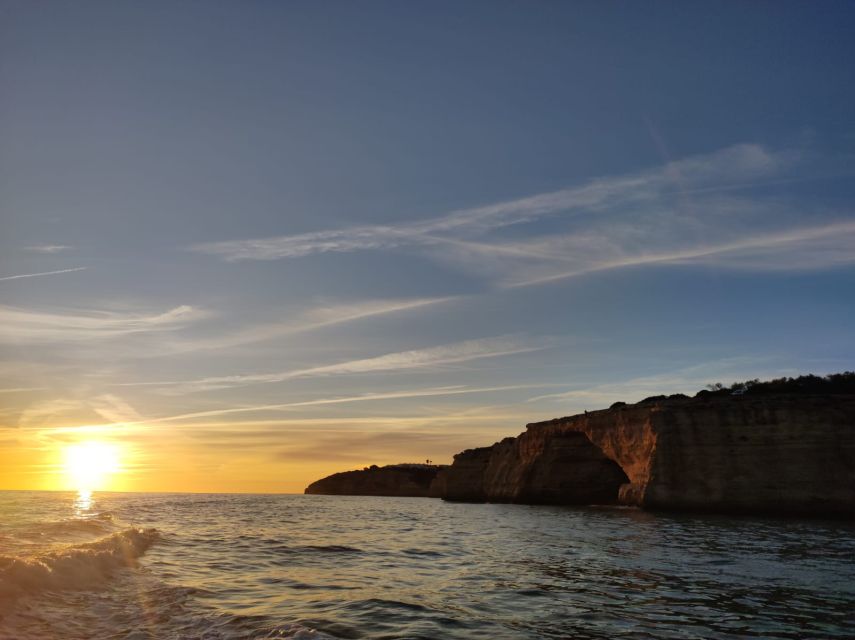 From Armação de Pêra: Sunset Benagil Caves Boat Tour - FAQ