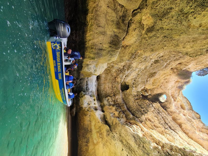 From Benagil: Coast Boat Tour with Benagil Cave - Alfanzina Lighthouse: a classic Algarve landmark from the water