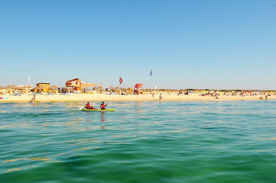 From Cabanas de Tavira: Octopus Route - Arriving Santa Luzia: Octopus Country and Lunch as the Main Event