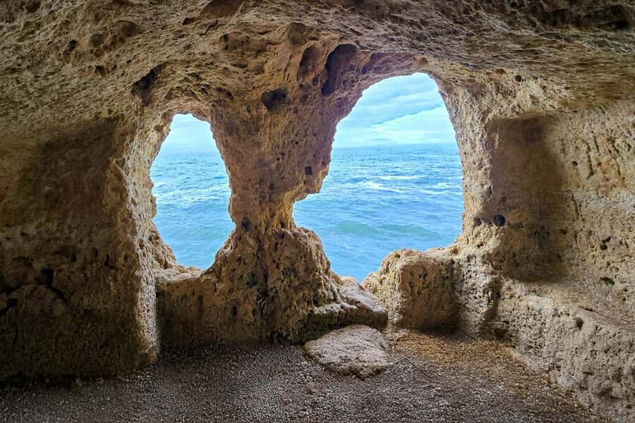 From Faro: 7 Valleys Hiking, Benagil Cave, & Snorkeling Tour - Faro Pickup and The Van Ride: Simple Start, Real Time Saver