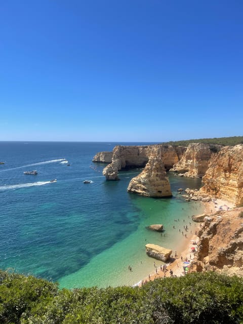 From Faro: Benagil, Algar Seco, 7 Hanging Valleys, & Marinha - Gear and guide style: why safety feels normal here