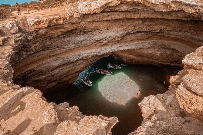 From Faro : Benagil, Algar Seco, 7 Hanging Valleys & Navy - Algar Seco: caves, sea views, and those limestone paths