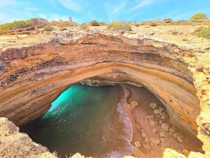 From Faro: Benagil Cave, Marinha Beach, Algar Seco & More - Benagil Cave from above: the regulation-friendly way to see it