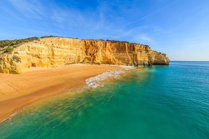 From Faro: Benagil Cave, Marinha & Carvoeiro Full-Day Tour - Benagil Cave viewpoint: the best view comes with an important tradeoff