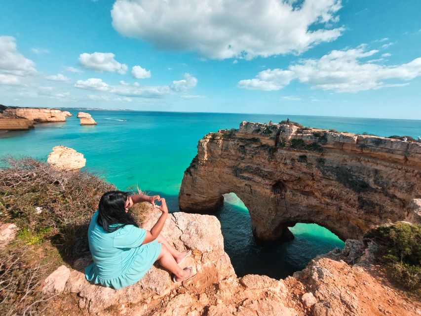 From Faro: Benagil Cave, Marinha & Carvoeiro Full-Day Tour - Guides make the day: João, Geraldine, Diana, and that photo-help touch