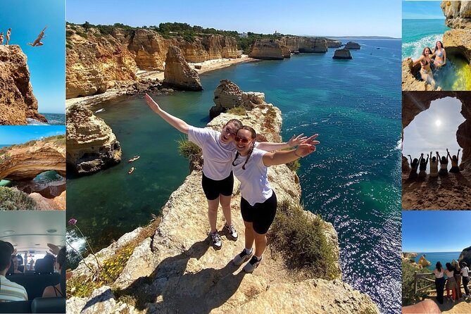 From Faro: Benagil, Marinha Beach, 7 Hanging Valleys, Algar Seco - Price and logistics: what you’re really paying for