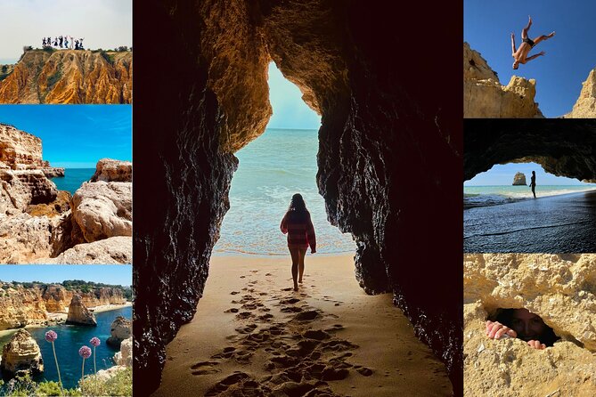 From Faro: Benagil, Marinha Beach, 7 Hanging Valleys, Algar Seco - Stop 4: Quick transfer through Lagoa