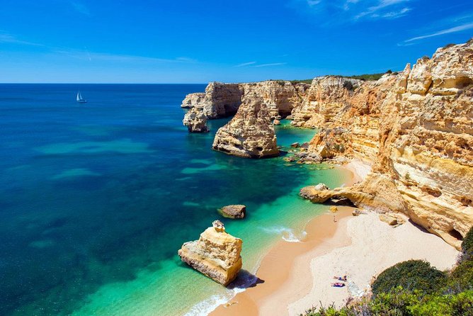 From Faro: Visit Benagil Cave, Marinha Beach, Algar Seco & More - Algar Seco Stop: The Best Cliff Views in the First Hour