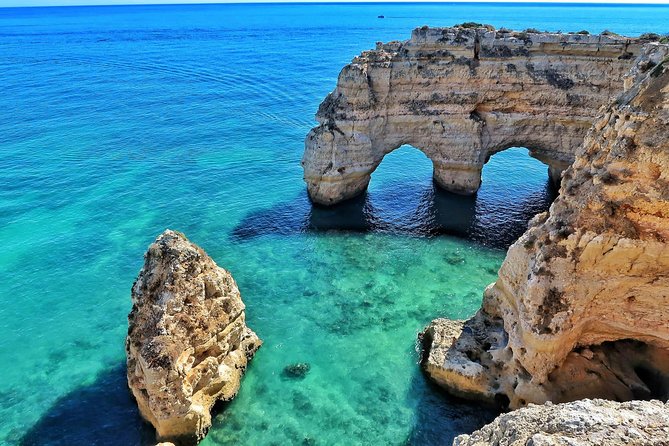 From Faro: Visit Benagil Cave, Marinha Beach, Algar Seco & More - Benagil Cave Viewpoint: Top-Down Wonder Under the New Rules