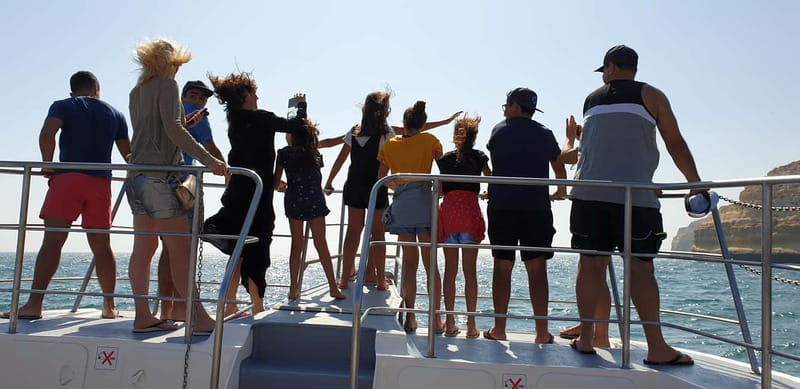 From Lagos: Benagil Caves Catamaran Cruise - Guide and narration: informative, but wind can steal the words