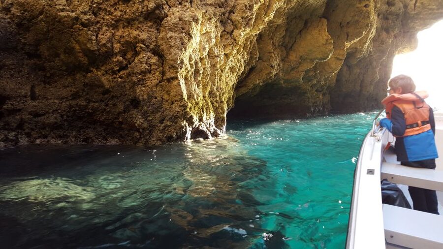 From Lagos: Boat Cruise to Ponta da Piedade - Weather reality on the Algarve coast: plan for the wind, not against it