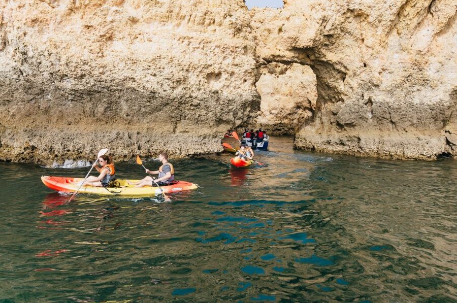 From Lagos: Kayaking and Boat Cave Explorer Tour - Safety Briefing and the Boat Support System