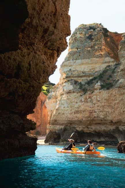From Lagos: Ponta da Piedade Caves Kayak Tour from Catamaran - What You See From the Water at Ponta da Piedade