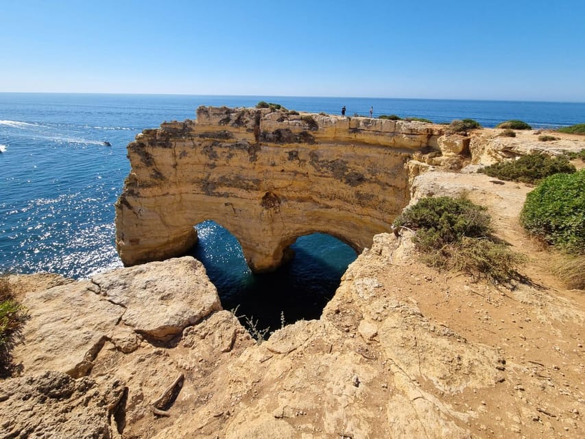 From Olhão: 7 Valleys Hiking, Benagil Cave, Snorkeling Tour - Praia da Marinha Cliffs and the Famous Heart-Shaped Arch