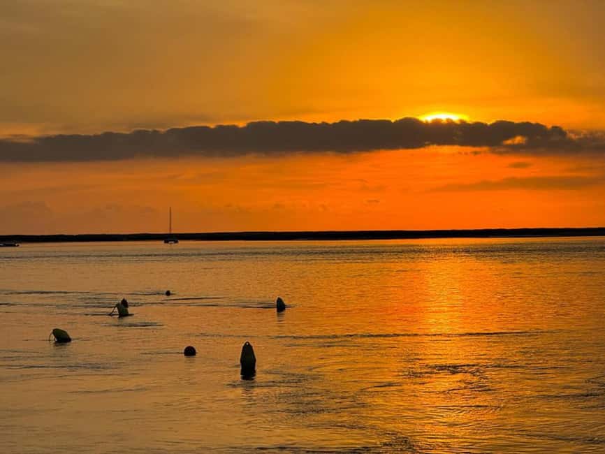 From Olhão: Ria Formosa Sunset Island Tour - Culatra Island: beaches, tapas-style breaks, and the sunset payoff