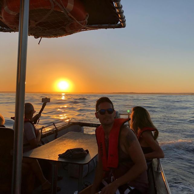 From Portimão: Sunset Boat Trip with Wine - The Mid-Sea Swim: Refreshing, Optional, and Far From Crowd Lines