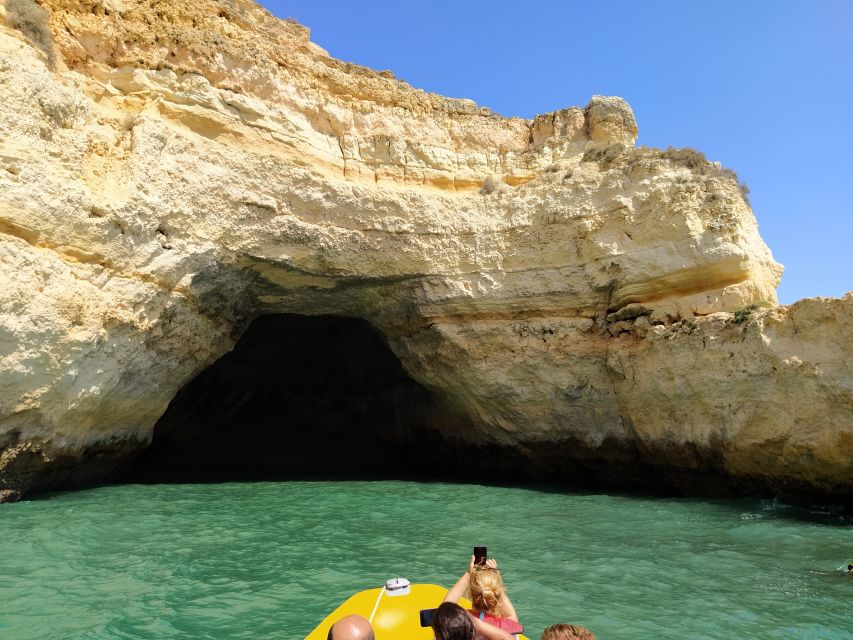 From Vilamoura: 2.5-Hour Benagil Cave and Dolphins Boat Tour - Cruising the Algarve coast: the views are the payoff