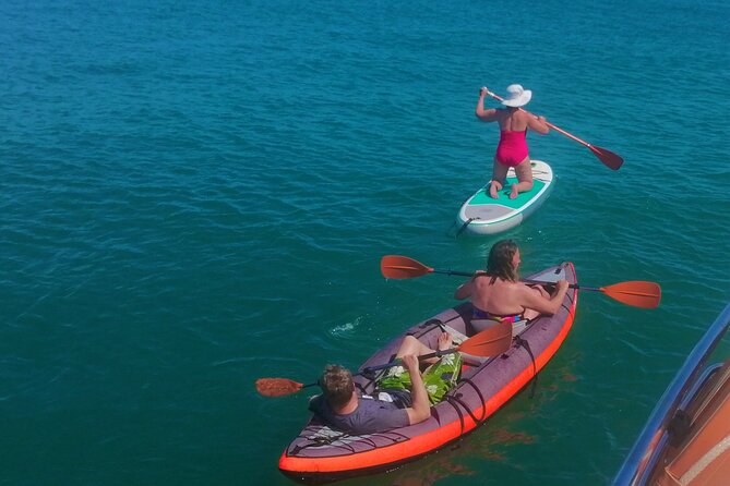 Full day private yacht from lagos with drinks, tapas, paddle boards and kayak - Lunch on Your Terms: Bring It, Stop in Town, or Ask for a Plan