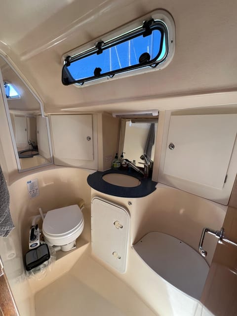Golden Hour on Elegant Yacht: Sunset Tour in Lagos, Algarve - Your Yacht Setup: Modern Sail, Private Group, and Real Crew Care
