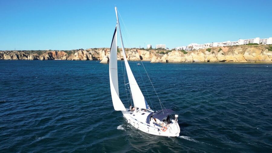 Golden Hour on Elegant Yacht: Sunset Tour in Lagos, Algarve - Finding Marina Lagos and Boarding Smoothly