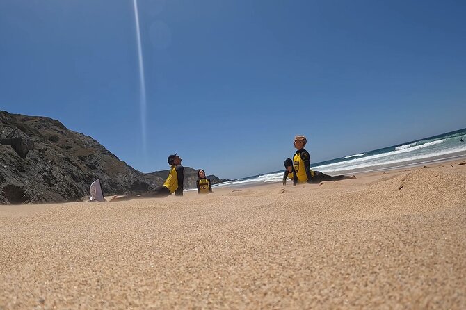 Group Surf Lessons (1 per day) - Surf lesson at Bordeira Beach, Algarve: what the experience feels like