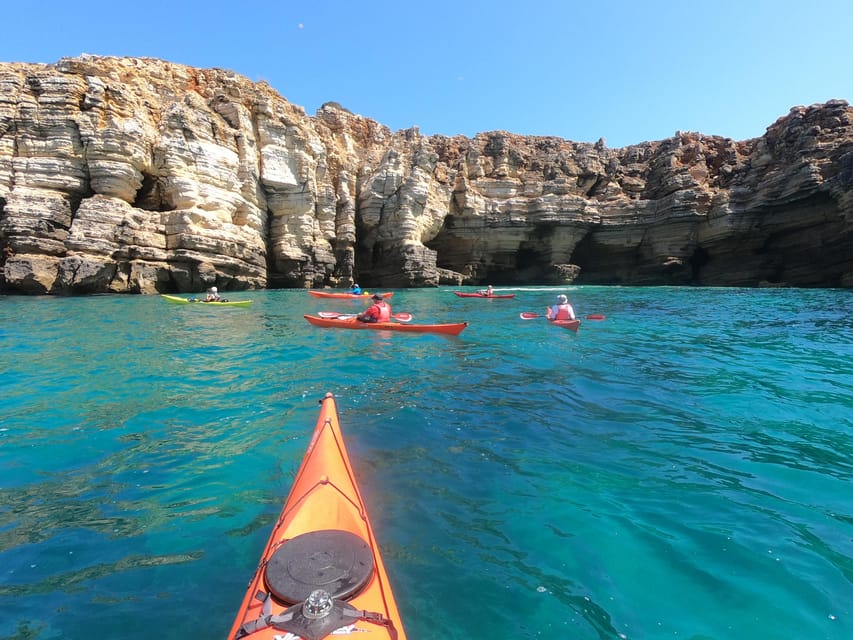 Guided sea kayaking adventures in the south western Algarve - Stop-by-Stop: What Happens During the 3.5 Hours