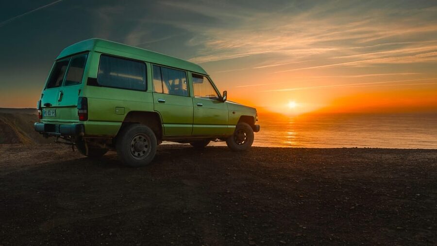 Half-Day Jeep Sunset Safari with Portuguese wine - Praia da Luz to Burgau: rock formations, whitewashed streets, and a real break