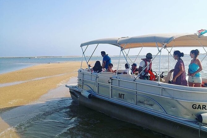 Ilha Deserta and Farol Island: a small group boat trip in Ria Formosa from Faro - From Formosamar dock to calm catamaran time in Faro