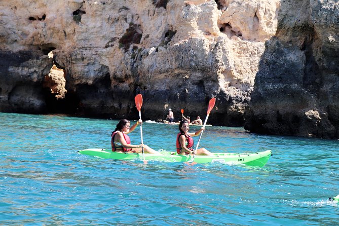 Kayak Tour - Ponta da Piedade stop: where the rock formations take center stage
