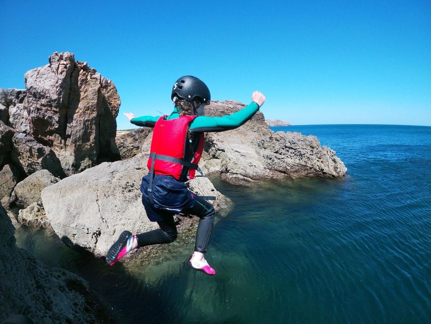 Kids Version - Coasteering with snorkeling: Algarve - Algarve coasteering for kids: what the experience really feels like