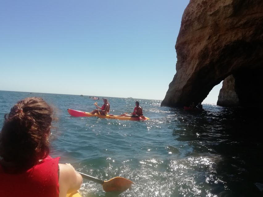Lagoa: Benagil Cave and Marinha Beach Guided Kayaking Tour - Safety and ease for first-timers: what matters most