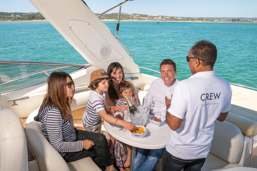 Lagos: 2-Hour Evening Champagne Cruise - Comfort Wins: Toilet, Showers, and WiFi on the Water