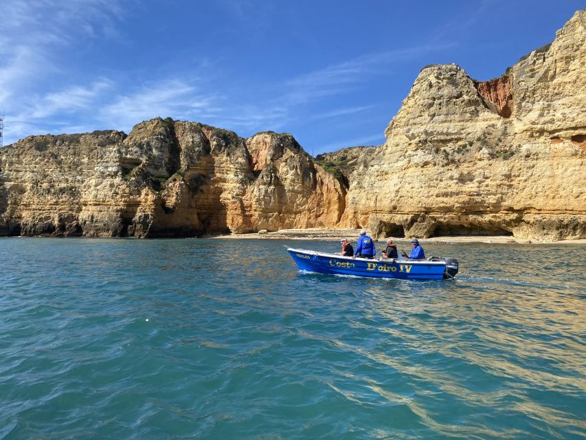 Lagos: Boat Tours - The grotto ride itself: in, out, and affected by wind