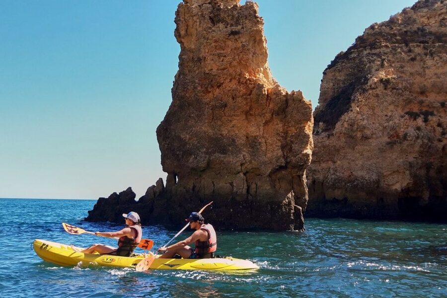 Lagos: Guided Kayak Tour - Where to Meet: Praia da Batata, Cais da Solaria, and Forte de Bendeira