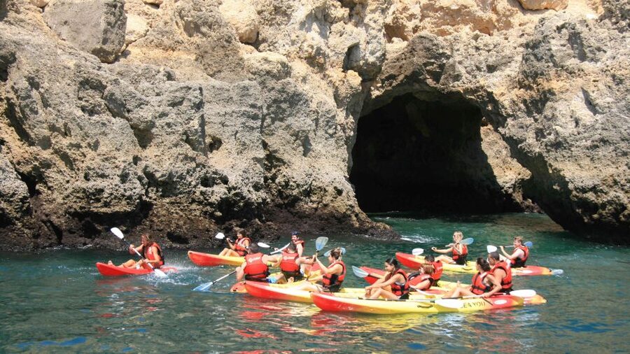 Lagos: Kayaking Tour - Launching from Marina de Lagos: the start that sets you up