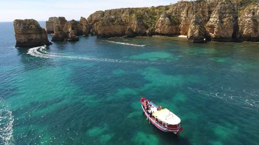 Lagos: Ponta da Piedade Cave and Coastal Tour - The cave time: why the smaller boats are the whole point