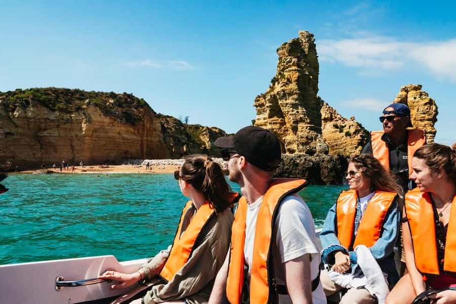 Lagos: Ponta da Piedade Coastline Boat Cruise - Price and value: about $20 for caves, beaches, and Sagres