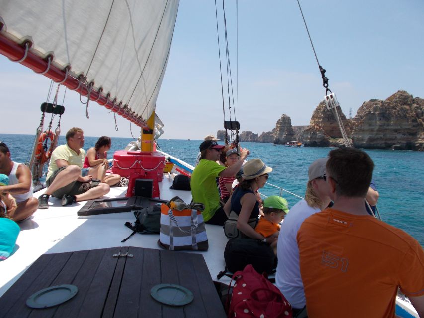 Lagos: Ponta Piedade Sail & Caves Cruise w/Portuguese Tapas - Swimming, sunbathing, and the real feel of the Atlantic