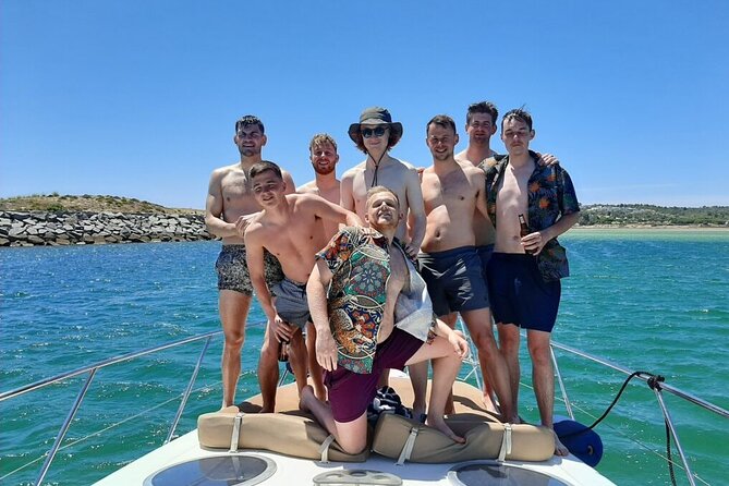 Lagos Private Boat Trip with Drinks, Snacks, Paddleboards Kayak - Praia do Vau Anchor Stop: Swim, Snorkel, SUP, and Kayak