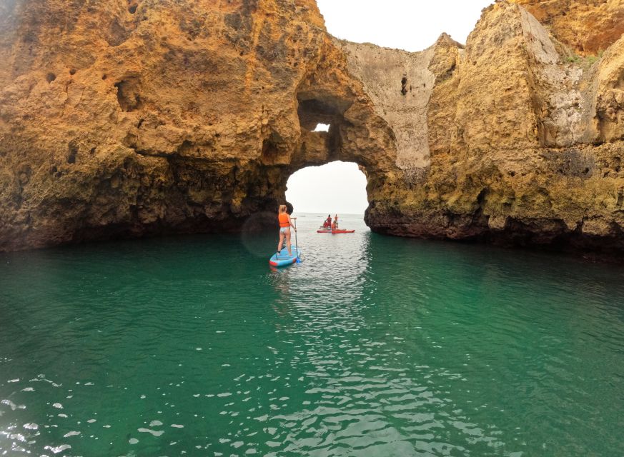 Lagos SUP Caves&Grottoes Tour at Sunrise, Ponta da Piedade - The coastal route: from D. Ana to Ponta da Piedade